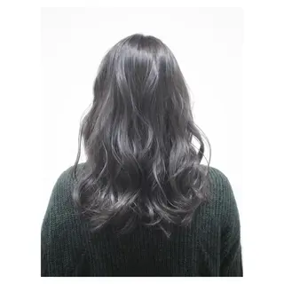 セミロング ロング カラー biscohair 髪にドラマを。のヘアスタイル
