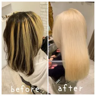 カラー ブリーチ特化型🐯 Lita -ゆうや-のヘアスタイル