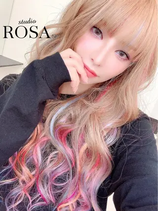 カラー ALMAbyROSA所属・関東 蓮太のヘアスタイル