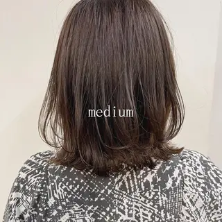 ミディアム カラー ヘアアレンジ Riposo.所属・✨艶髪✨ 奈須晴香のヘアスタイル