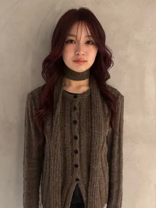 カラー ✧ブリーチ/レイヤー /momo✧のヘアスタイル