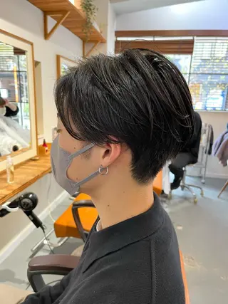 ショート メンズ 代表　土屋ヒロユキ ショートカットのヘアスタイル