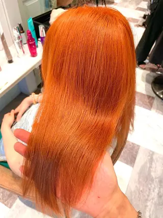 セミロング カラー 美髪/カラー 美容院🌈渡辺隼也のヘアスタイル