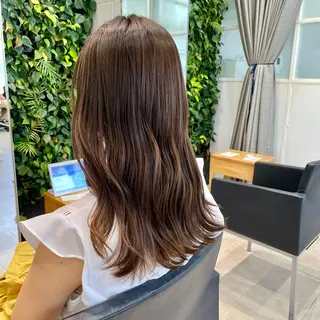 ロング カラー 【脱白髪染め】【髪質 改善】仲井槙一のヘアスタイル