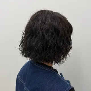 ミディアム パーマ EARTH菊名店👾 ひらのすぐるのヘアスタイル
