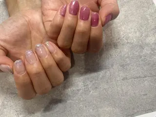 ネイル NINEnami ニュアンスネイルのネイルデザイン