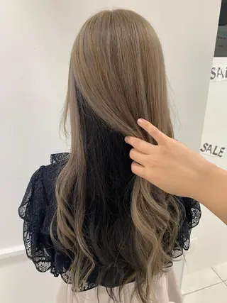 ロング カラー 山下恋佳/矢場町/ ブリーチ/ショートのヘアスタイル