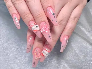 ネイル 🎀鈴音🎀 ワンホンネイルのネイルデザイン