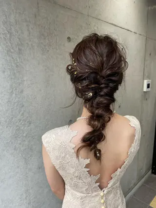 ヘアアレンジ レイヤー/ブリーチ ♥️【木坂 桃歌】のヘアスタイル