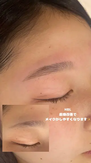 アイブロウ fiio brow 大阪西梅田北新地店所属・HBL/梅田/ ここな🪼のマツエク・マツパデザイン
