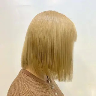 ミディアム カラー ヘアアレンジ 🎀暖色カラー🎀 ♡yurika♡のヘアスタイル