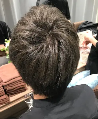 メンズ メンズパーマモデル 募集中店長　伊熊祐紀のヘアスタイル