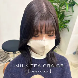 ミディアム カラー ⌇🌹透明感カラー 🌹ᴍᴇɢᴜᴍɪ ⌇のヘアスタイル