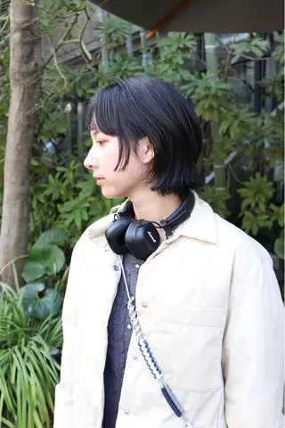 ショート 似合わせカット /パーマ岡本淳平のヘアスタイル