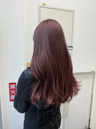 ロング カラー 似合わせヘア🫶🏻 つきいてるみのヘアスタイル