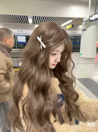 カラー 透ける透明感カラー 🎀anju/渋谷のヘアスタイル