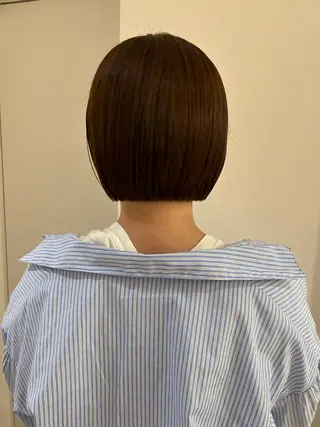 ショート カラー 、 、のヘアスタイル