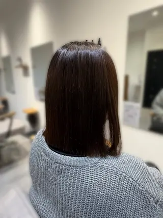 ミディアム 髙梨 いず美のヘアスタイル