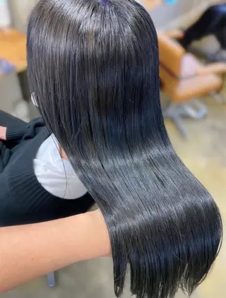 ロング オオニシ オト☁️のヘアスタイル