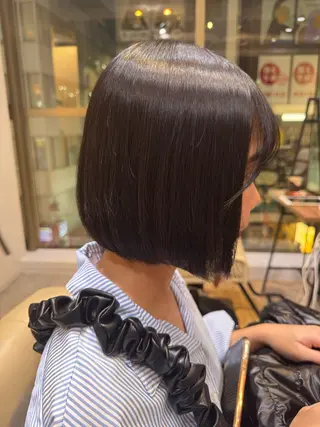 ミディアム カラー メンズパーマ／カラー 【Takashi】のヘアスタイル