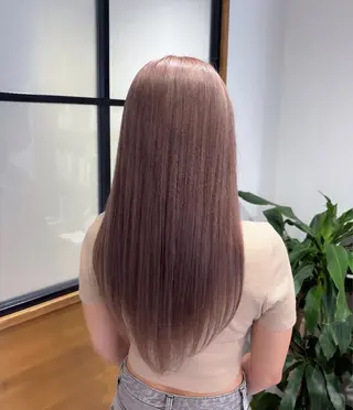 ロング カラー といだ なぎさのヘアスタイル