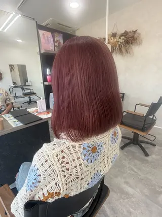 ミディアム Rina/ガーリー/ 透明感カラー🪄♡のヘアスタイル