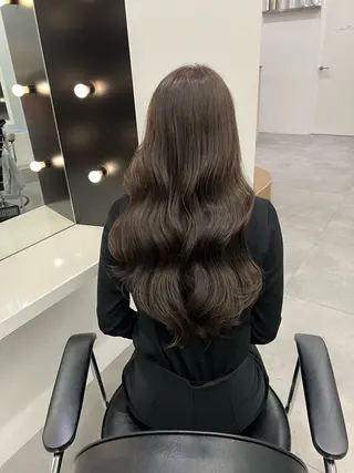 ロング しゅういち/赤み消し カラー特化のヘアスタイル