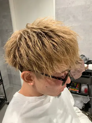 ショート メンズ _WHITE所属・黒川 陵のヘアスタイル