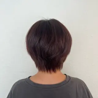 ショート 似合わせレイヤー / 栄 / はるな🌼のヘアスタイル