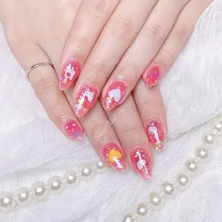 ネイル Queening 🦋のネイルデザイン