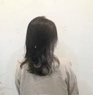 ミディアム カラー ニュアンスカラー🫧 加納のヘアスタイル
