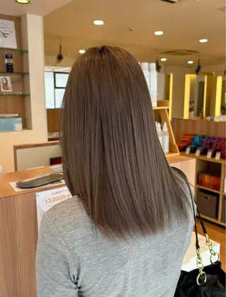 セミロング レイヤー/メンズ 奥野恭平のヘアスタイル