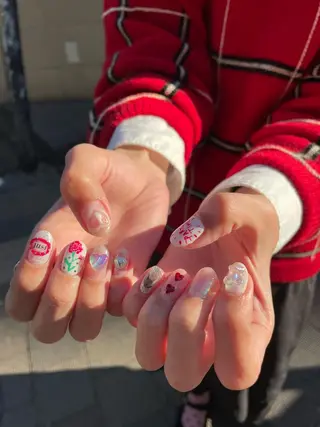 ネイル 韓国🩶Y2Kネイル 💫くれはのネイルデザイン