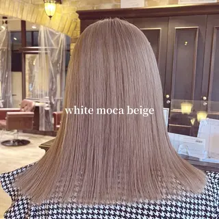 セミロング 🧡ミルクティー/ レイヤー🧡ショウナのヘアスタイル