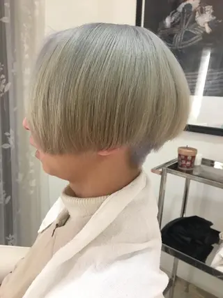 カラー メンズ 店長/mao/ 前髪/顔周りカットのヘアスタイル