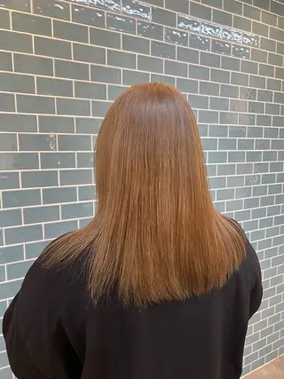 セミロング カラー 丸田 美沙希のヘアスタイル