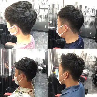 ショート メンズ Annon プライベートサロンのヘアスタイル