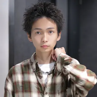 ミディアム パーマ ヘアアレンジ メンズ 小林海斗💥フェザー ニュアンスパーマ💥のヘアスタイル