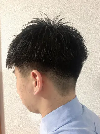 ショート メンズ 塚田 銀太のヘアスタイル