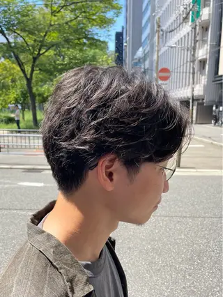 メンズ Noisyle 西本町店所属・メンズ特化美容師 ⭐️ヤマモトのヘアスタイル