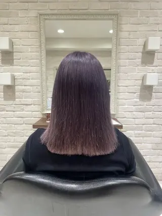 カラー 🩵RIKO🩵 透明感カラー🫧のヘアスタイル