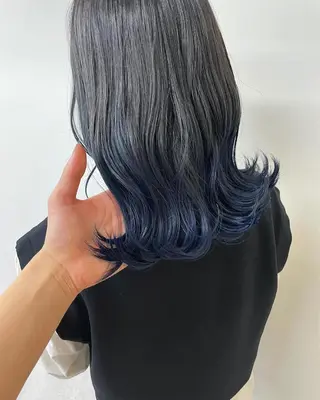 ミディアム カラー 栄/久屋大通り/韓国 /透明感/横山🩵のヘアスタイル