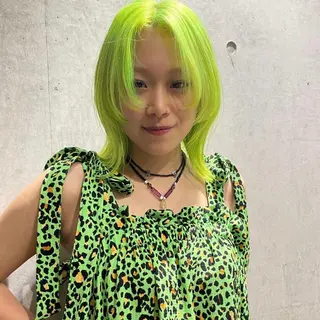 カラー レイヤー/ブリーチ ♥️【木坂 桃歌】のヘアスタイル