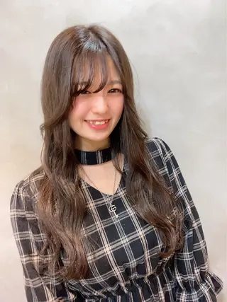 ロング カラー パーマ little nene(池袋西口)所属・sugino katsuyaのヘアスタイル