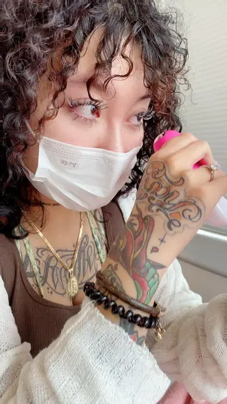 パーマ マツエク・マツパ アイブロウ 神山 ビューティー・アイのマツエク・マツパデザイン