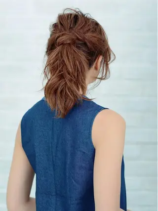 セミロング ヘアアレンジ 藤森 正史のその他イメージ