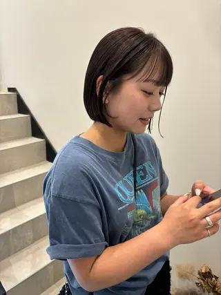 ショート 桑本 さと子のヘアスタイル