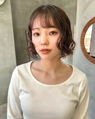ショート パーマ tetohair 森田浩平のヘアスタイル