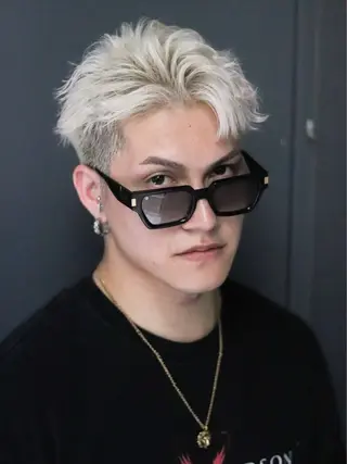 ショート カラー メンズ 楽にキマる🔥垢抜け ヘア/RAIKIのヘアスタイル