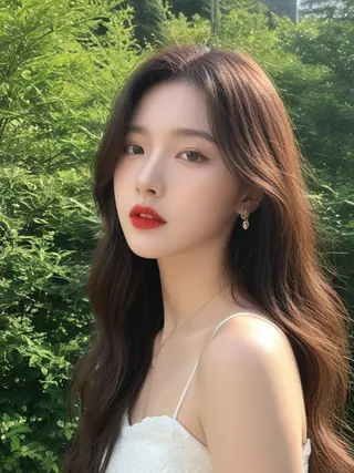 ロング 新宿/韓国メンズ RIKUパーマのヘアスタイル